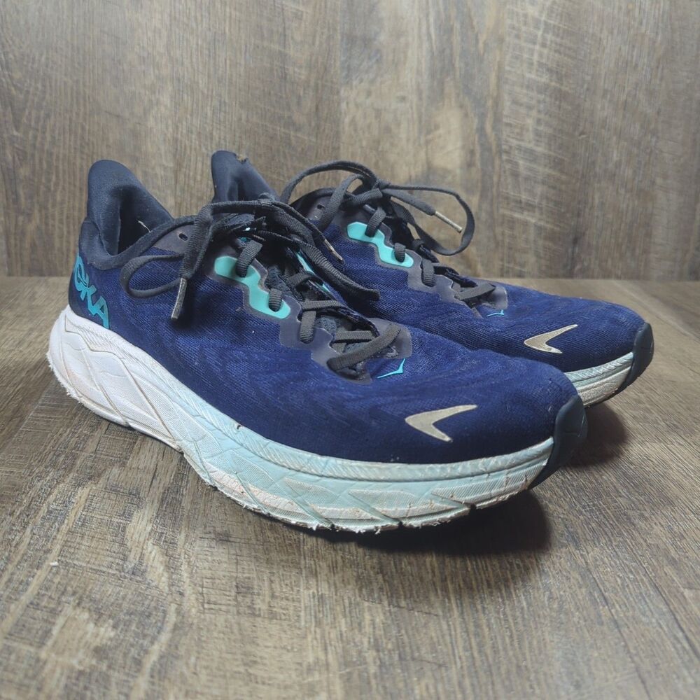 Hoka One One Arahi 6 Men’s Size 11 Athletic Running Sneakers Blue 1123194 OSBB